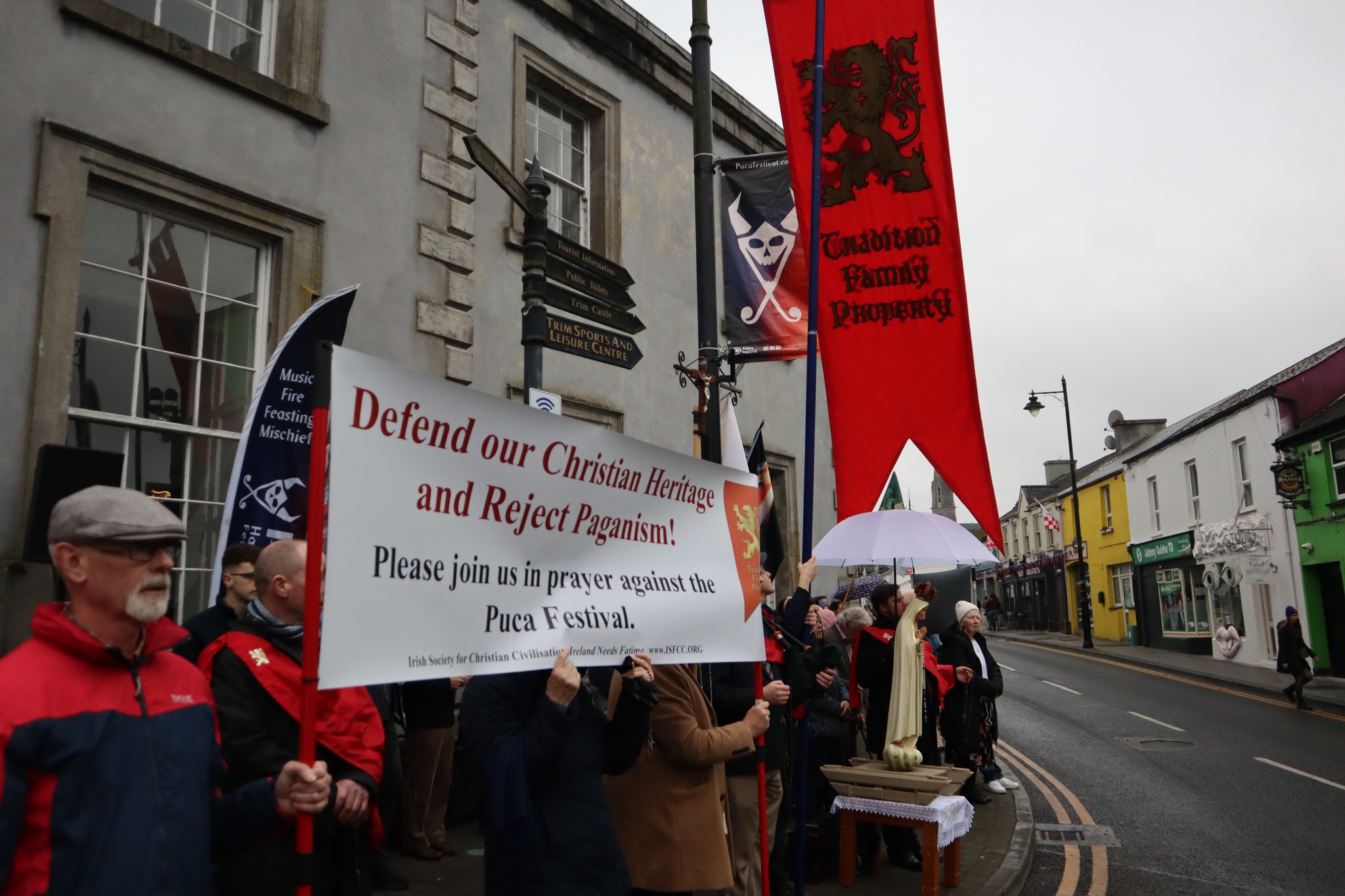 David vs. Goliath: The Irish TFP Fights Back Against Paganism and the Puca Festival